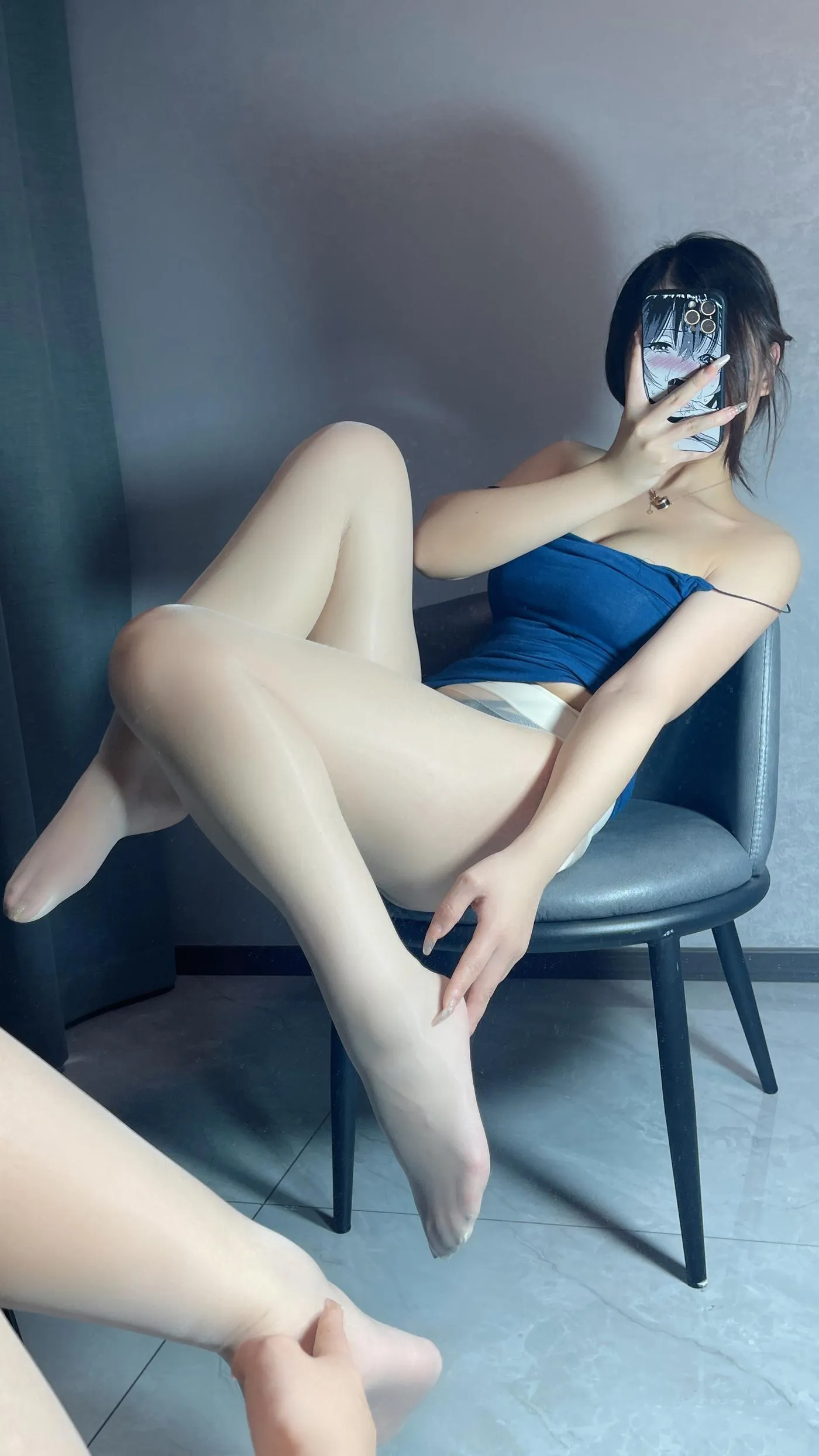 桃沢樱呀 – NO.06 蓝色最有韵味 [21P]插图3
